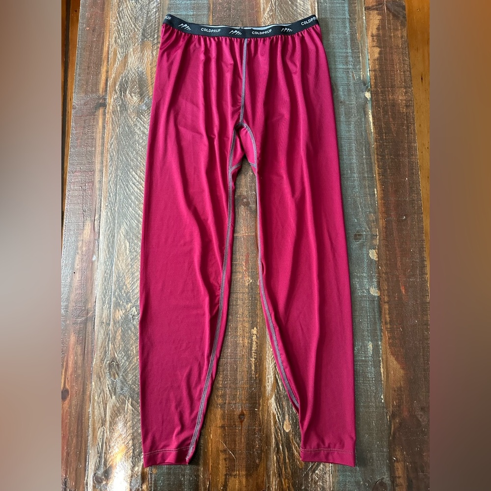 Coldpruf Women’s XL Wine Thermal Snow Pull On Stretch Base Layer | SKU 0227